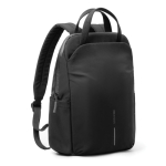 Zaino espandibile in tessuto riciclato con cerniera Duo-Zipper 16” color nero vista 11