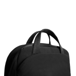 Zaino espandibile in tessuto riciclato con cerniera Duo-Zipper 16” color nero vista 14