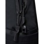 Zaino espandibile in tessuto riciclato con cerniera Duo-Zipper 16” color nero