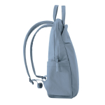Zaino espandibile in tessuto riciclato con cerniera Duo-Zipper 16” color blu nona vista