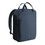 Zaino espandibile in tessuto riciclato con cerniera Duo-Zipper 16” color blu mare decima vista