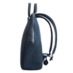 Zaino espandibile in tessuto riciclato con cerniera Duo-Zipper 16” color blu mare settima vista
