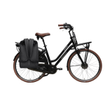 Zaino urbano impermeabile con fissaggio per bici e antifurto 16” color nero vista 15