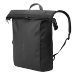 Zaino urbano impermeabile con fissaggio per bici e antifurto 16” color nero nona vista