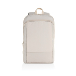 Zaino ultraleggero in rPET con design espandibile 15.6” color beige terza vista