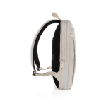 Zaino ultraleggero in rPET con design espandibile 15.6” color beige quarta vista