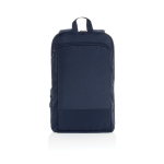 Zaino ultraleggero in rPET con design espandibile 15.6” color blu mare terza vista