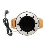 Set da fonduta elettrica con controllo preciso per 8 persone Boska color nero quinta vista
