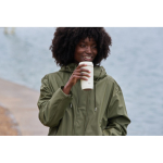 Tazza termica acciaio riciclato con coperchio 360° e 354 ml Topl To Go color bianco vista ambiente 4