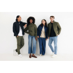 Giacca imbottita uomo poliestere riciclato 70g/m2 IQONIQ Maiko color nero