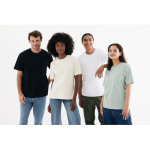 T-shirt unisex cotone riciclato modern fit 220 g/m2 IQONIQ Nikko color nero