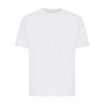 T-shirt unisex cotone riciclato modern fit 220 g/m2 IQONIQ Nikko color bianco