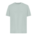 T-shirt unisex cotone riciclato modern fit 220 g/m2 IQONIQ Nikko color verde oliva