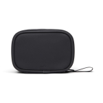 Kit di pronto soccorso in poliestere riciclato con accessori inclusi color nero terza vista