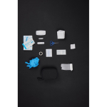Kit di pronto soccorso in poliestere riciclato con accessori inclusi color nero vista ambiente
