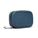 Kit di pronto soccorso in poliestere riciclato con accessori inclusi color blu mare seconda vista