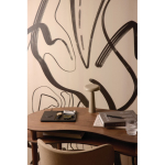 Caricatore wireless da scrivania ecologico con vassoio organizer color nero vista ambiente 4