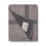 Coperta in poliestere riciclato con tocco morbido e caldo 260 g/m2 color grigio terza vista