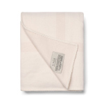 Coperta in poliestere riciclato con tocco morbido e caldo 260 g/m2 color bianco sporco terza vista
