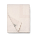 Coperta in poliestere riciclato con tocco morbido e caldo 260 g/m2 color bianco sporco quarta vista