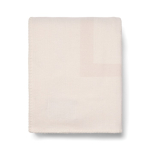 Coperta in poliestere riciclato con tocco morbido e caldo 260 g/m2 color bianco sporco quinta vista