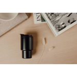 Tazza take away in acciaio riciclato con coperchio ribaltabile 350 ml color nero