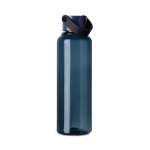Borraccia rPET design minimalista con tappo in acciaio e manico 550 ml color blu mare terza vista