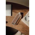 Borraccia rPET design moderno e funzionale e tappo anti-goccia 550 ml color trasparente vista ambiente 2