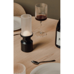 Lampada da tavolo portatile riciclata batteria ricaricabile e dimmer color nero vista ambiente