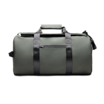 Borsone da viaggio in poliestere riciclato con doppi manici 35 l color verde