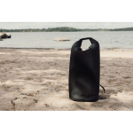 Borsa termica in poliestere riciclato con design arrotolabile 25 l color nero vista ambiente 2