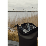 Borsa termica in poliestere riciclato con design arrotolabile 25 l color verde vista ambiente 3