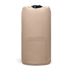 Borsa termica in poliestere riciclato con design arrotolabile 25 l color avorio