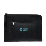 Custodia riciclata per PC con design elegante e accesso rapido 16” color nero vista area di stampa