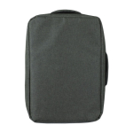 Zaino da viaggio con più tasche e scomparto per laptop 15'' color verde prima vista
