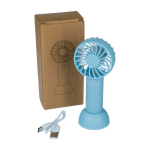 Ventilatore portatile elettrico a 3 velocità con base removibile settima vista
