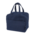 Borsa termica in policotone riciclato con interno in alluminio prima vista