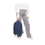 Zaino classico in policotone riciclato per laptop 15'' terza vista