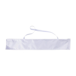 Aquilone in poliestere largo 160 cm con due manici in plastica color blu oltremare prima vista
