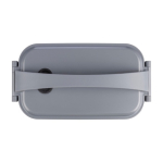 Lunch box a doppio scomparto in PP riciclato con coperchio ermetico 1600 ml quinta vista