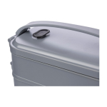 Lunch box a doppio scomparto in PP riciclato con coperchio ermetico 1600 ml settima vista