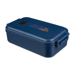 Portapranzo in plastica adatto al microonde con chiusura a fibbia 800ml nona vista