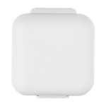 Portapillole in plastica con 5 scomparti individuali color bianco prima vista