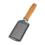 Grattugia in acciaio inox con manico in legno, personalizzabile prima vista