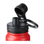 Borraccia acciaio inox a doppia parete con tappo supporto per cellulare 800ml decima vista