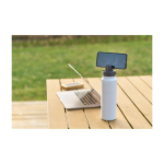 Borraccia acciaio inox a doppia parete con tappo supporto per cellulare 800ml