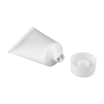 Protezione solare SPF30 profumata alla vaniglia in tubo bianco quarta vista