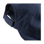 Cappellino in poliestere con fori posteriori per ventilazione quinta vista