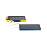 Power bank solare con torcia laterale da 4.000 mAh terza vista