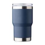 Tazza in acciaio inox riciclato con rivestimento ceramico da 350ml color blu prima vista